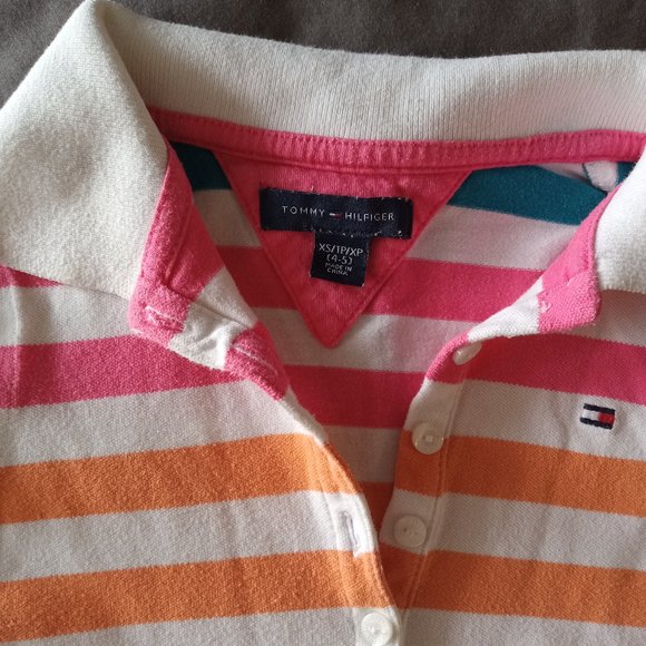Tommy Hilfiger striped colored dress 4/5 years - Picture 4 of 4